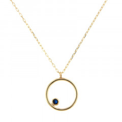 Collier CERCLE SAPHIR Or 375°°° D12 L:40cm