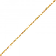 Collier Plaqué Or CORDE 30-45CM