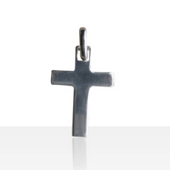 Croix Argent Breloque GM                          
