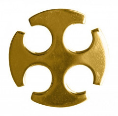 Croix Plaqué Or CATHARE MM 210                  