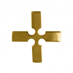 Croix Plaqué Or CATHARE MODERNE                 
