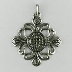 Médaille Argent LYS AJOURE                       
