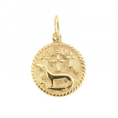 Médaille Plaqué Or HERMINE/DUCHE DE BRETAGNE    