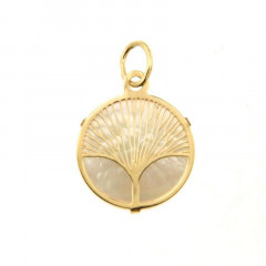 Pendentif ARBRE SONATRACH Or 375°°° et NACRE