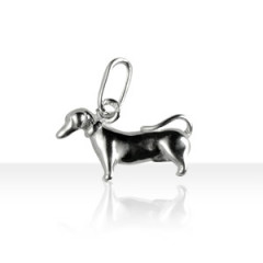 Pendentif Argent BASSET                                