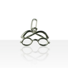 Pendentif Argent LUNETTE                               