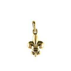 Pendentif Or FLEUR DE LYS 1