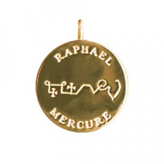 Pentacle Plaqué Or DE MERCURE 61                