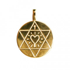 Pentacle Plaqué Or SANTE 48                     