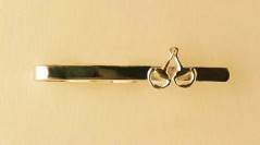 Pince Cravate Plaqué Or PM MORS DOUBLE          