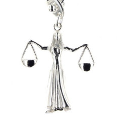 Porte-clés Argent BALANCE                        