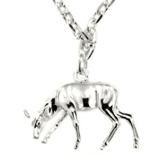 Porte-clés Argent BICHE