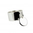 bague argent medaille