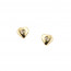 Boucles coeur pour enfant en Or et Oxyde - poussette vis
