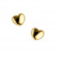 Boucle d oreille coeur Or jaune 9K